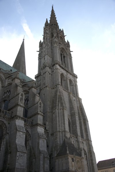 Cathedral of Chartres, nordfacade med urpavillonen af French School