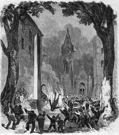 Katolsk fest: Johannesfesten i Aix en Provence (Bouches du Rhone af French School