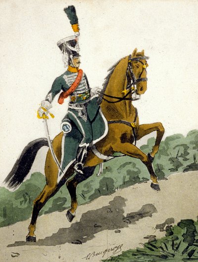 Kavalerist af 1. imperium af French School