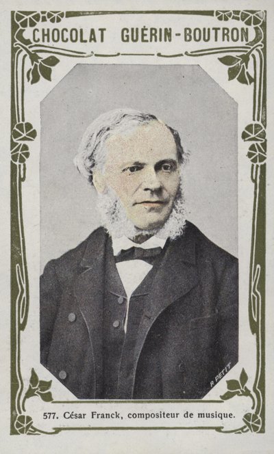 Cesar Franck, musikkomponist (farvet foto) af French School