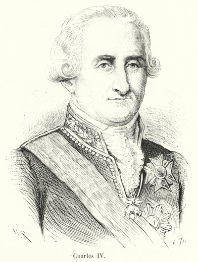 Charles IV (gravering) af French School