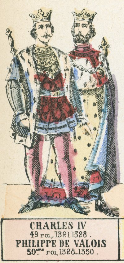 Karl IV, 49 roi af French School