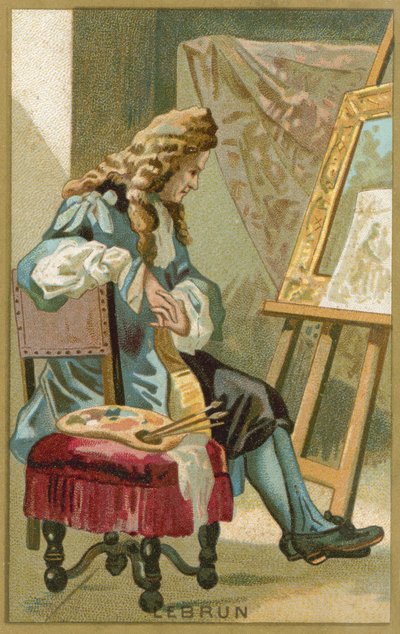Charles Le Brun, fransk kunstner af French School