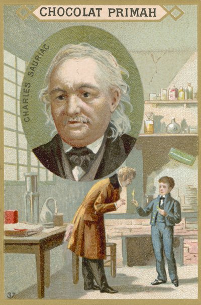 Charles Sauria, fransk kemiker af French School