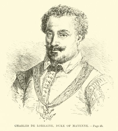 Karl af Lorraine, hertug af Mayenne af French School