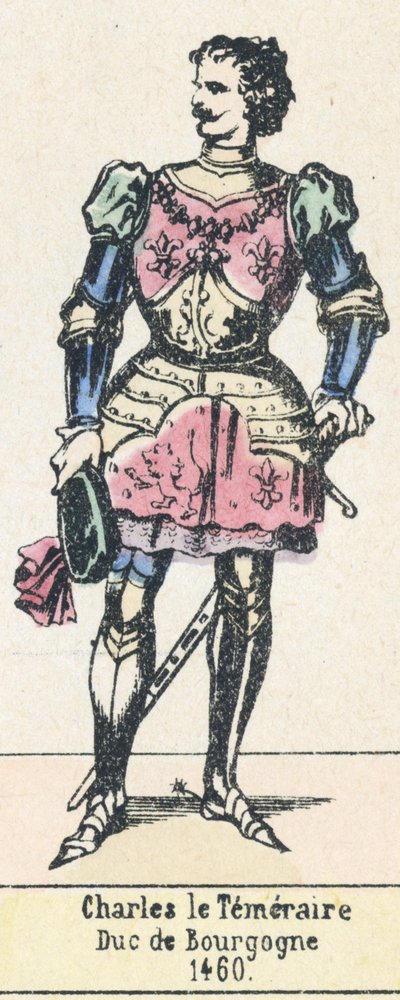 Charles the Temeraire, hertug af Bourgogne af French School