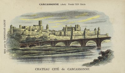 Chateau Cite de Carcassonne, Carcassonne, Aude af French School
