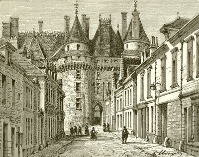 Chateau Langeais af French School
