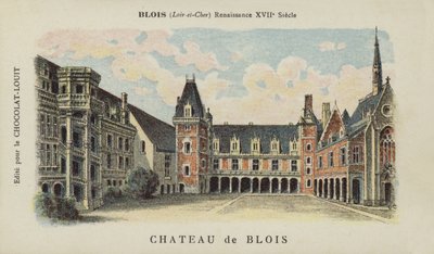 Chateau de Blois, Blois, Loir-et-Cher af French School