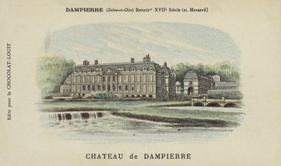 Chateau de Dampierre, Dampierre, Seine-et-Oise af French School