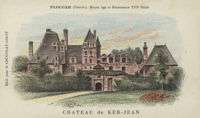 Chateau de Ker-Jean, Plougar, Finistere af French School
