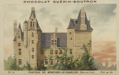 Slottet Montigny-le-Ganelon, Eure-et-Loir af French School