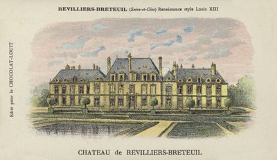 Chateau de Revilliers-Breteuil, Revilliers-Breteuil, Seine-et-Oise af French School