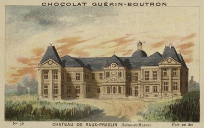Chateau de Vaux-Praslin, Seine-et-Marne af French School