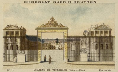 Slottet i Versailles, Seine-et-Oise af French School