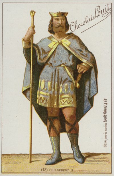 Childebert II af French School