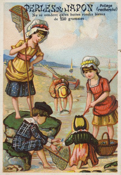 Børn Fiskeri på stranden af French School
