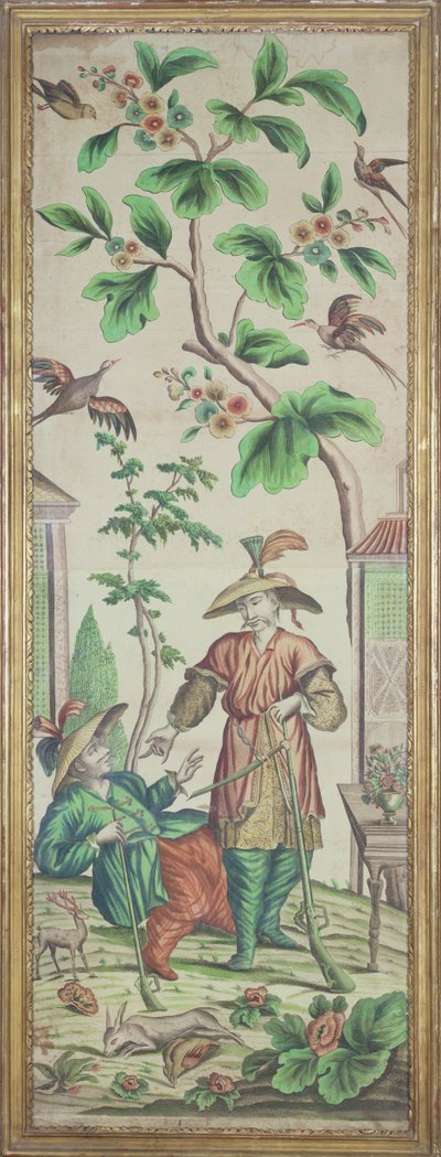 Chinoiserie tapet af French School