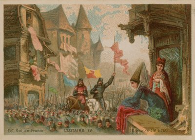 Chlothar IV af Frankrig af French School