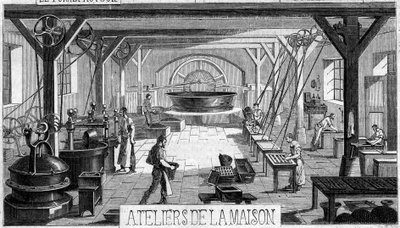 Chokoladefremstilling: intern visning af M. Massons værksteder, Paris af French School