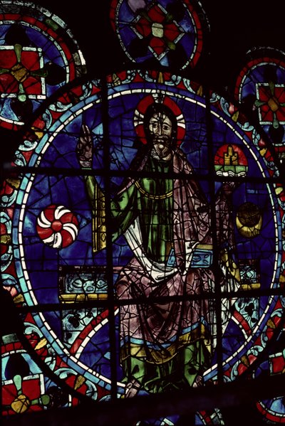 Kristus som Logos, 1200-tallet af French School