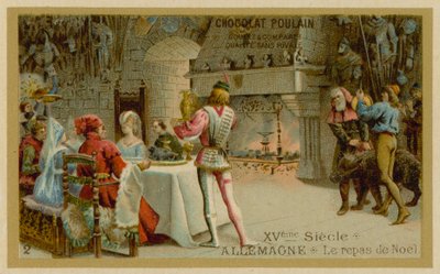 Julemiddag i 1400-tallets Tyskland af French School