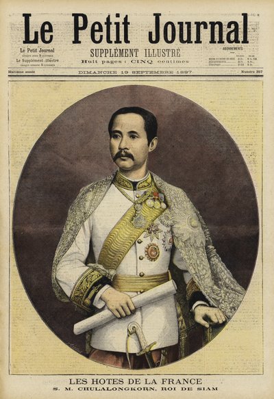 Chulalongkorn, konge af Siam af French School