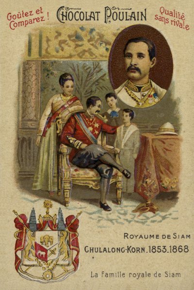 Chulalongkorn, konge af Siam af French School