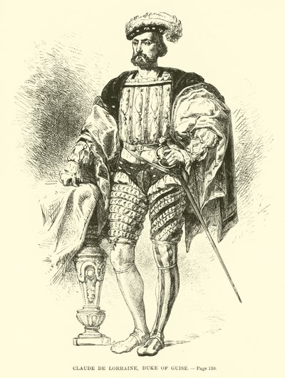 Claudius af Lorraine, hertug af Guise af French School