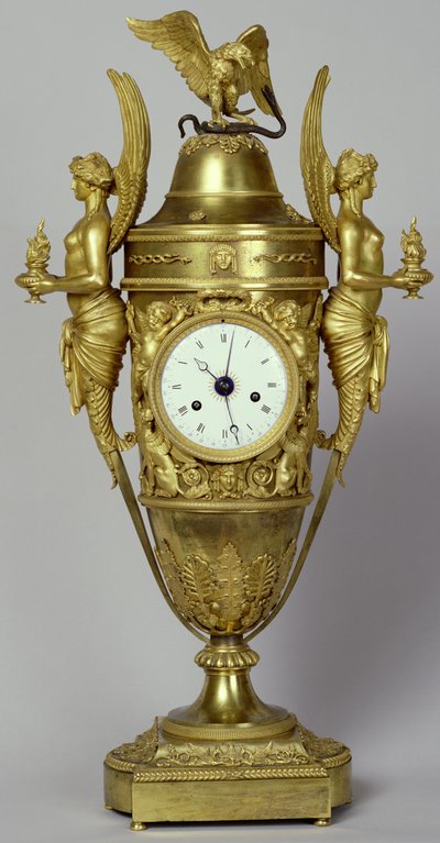 Urvase med ørn, ca. 1800 (forgyldt bronze) af French School