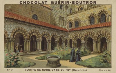 Cloister of Notre-Dame du Puy, Haute-Loire af French School