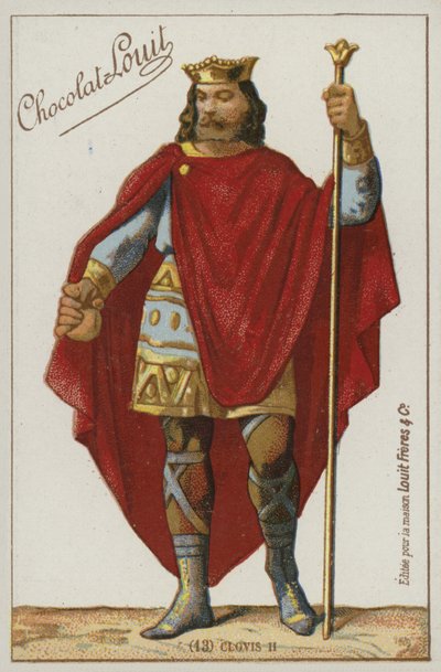 Clovis II af French School