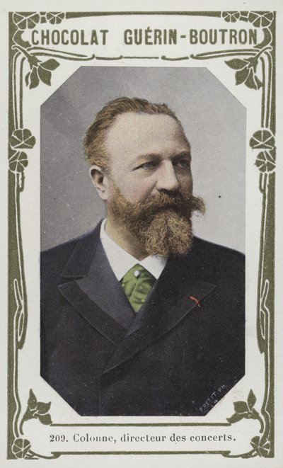 Klumme, koncertdirektør (farvet foto) af French School