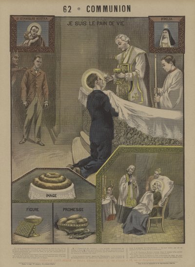 Nadver (farve litho) af French School