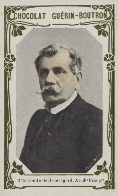 Comte de Beauregard, French Academy (farvet foto) af French School