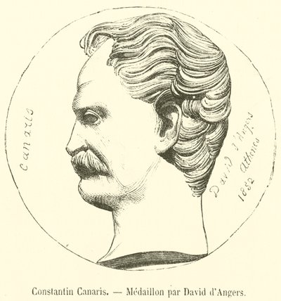 Constantin Canaris (gravering) af French School