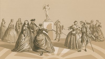Kostumer, 1720-1740 af French School