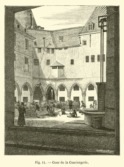 Conciergeriets domstol af French School