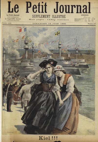 Forside af Le Petit Journal, 16. juni 1895 af French School