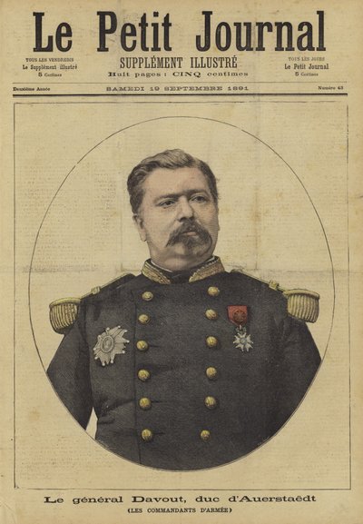 Forside af Le Petit Journal, 19. september 1891 af French School