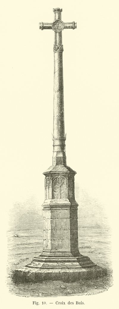 buksbom kors af French School