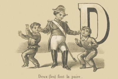 D: To udgør parret af French School