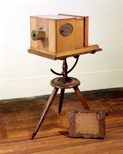 Daguerreotype-kamera af Alphonse Giroux fra Paris (træ) af French School