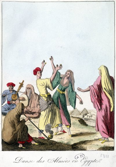 Almiernes dans i Egypten. 1811. af French School