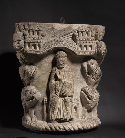 Daniel i Løvens Hule, ca. 1125-1150 af French School