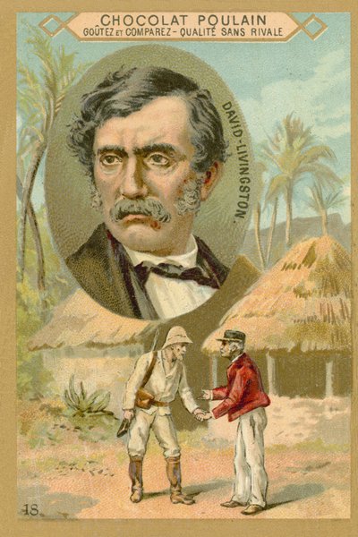 David Livingstone, skotsk missionær og opdagelsesrejsende af French School