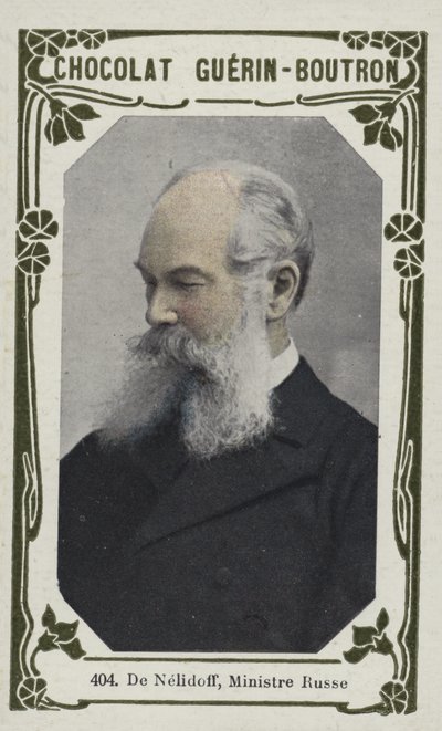 De Nelidoff, russisk minister (farvet foto) af French School