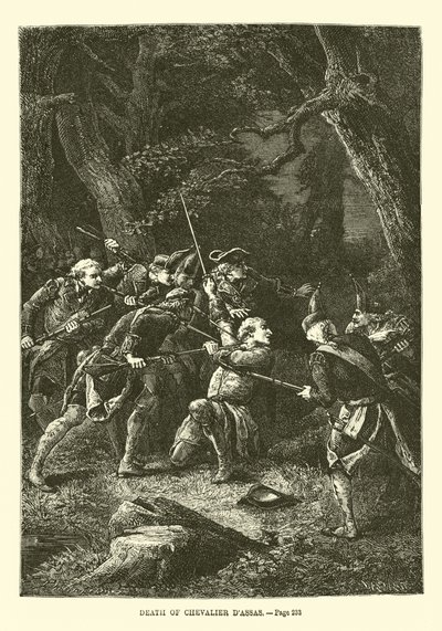Chevalier dAssas død af French School