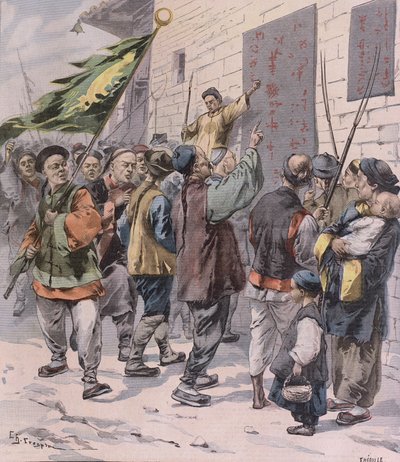 Death to the Foreigners, fra Le Petit Parisien, 15. juli 1900 af French School