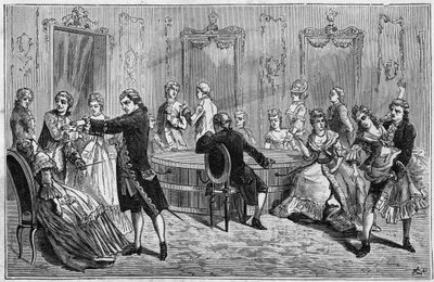 Demonstration af Frederic Antoine Mesmer (Franz Anton Mesmer af French School